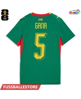 Günstige Senegal Idrissa Gueye #5 Auswärtstrikot Damen WM 2026 Kurzarm